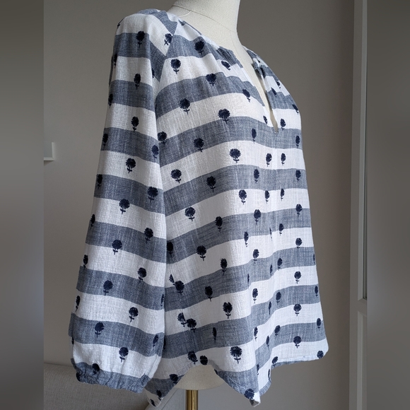 Roller Rabbit Malm Top, Bola Stripe - Picture 3 of 6